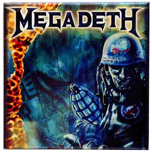 Megadeth Grenade Magnet