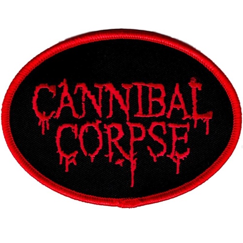 Cannibal Corpse Oval Logo Patch