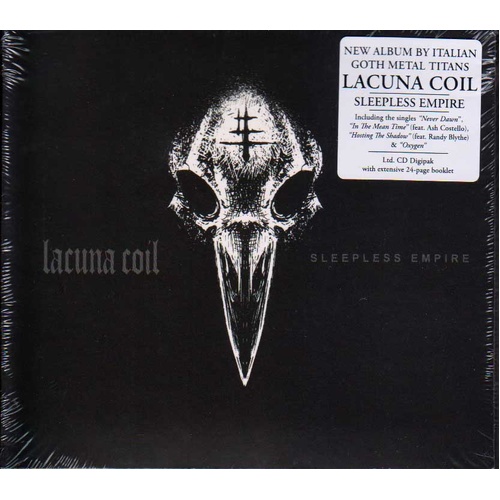 Lacuna Coil Sleepless Empire CD Digipak Limited Edition