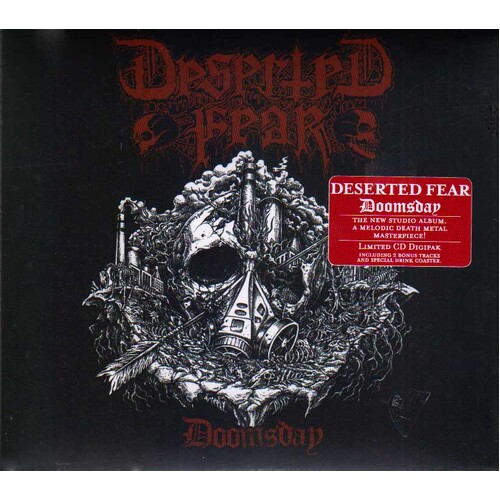 Deserted Fear Doomsday CD Digipak & Beer Mat Limited Edition