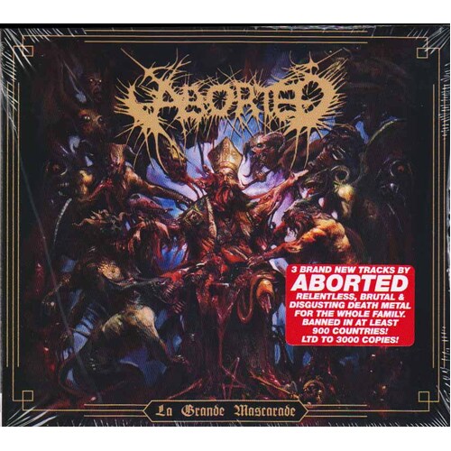 Aborted La Grande Mascarade CD EP Limited Edition