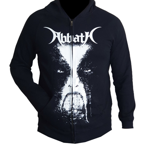 Abbath Face Zip Hoodie [Size: M]