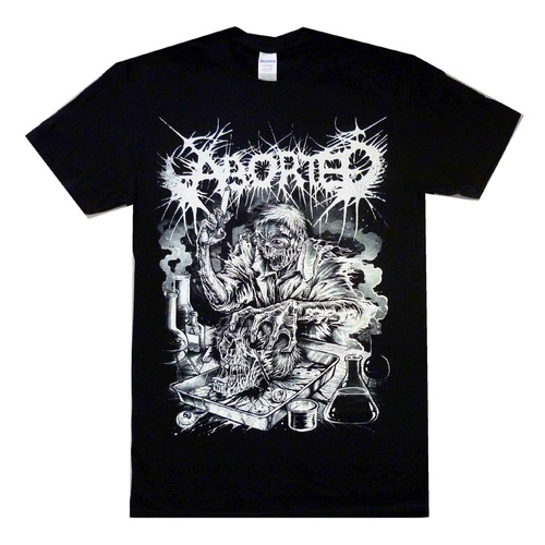 Aborted Mad Scientist Australian Tour Shirt Shirt [Size: M]