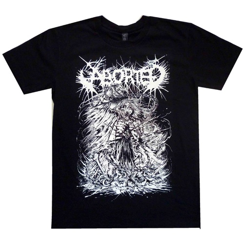 Aborted Skeleton Ribs Shirt [Size: S]