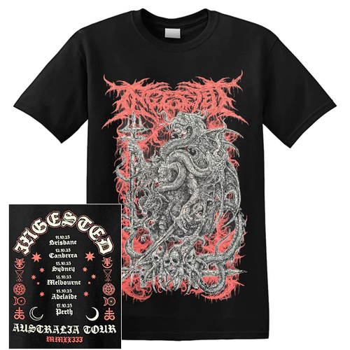 Ingested Australian Tour Shirt [Size: S]