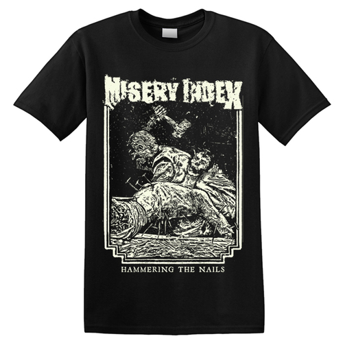 Misery Index Hammering The Nails Shirt [Size: S]