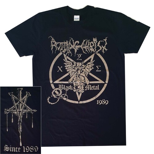Rotting Christ Since 1989 Beige Print Shirt [Size: M]