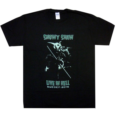 Snowy Shaw Live In Hell Shirt [Grey Print Size: S]
