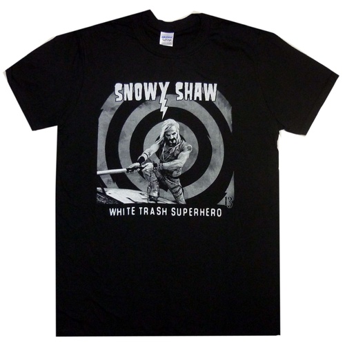 Snowy Shaw White Trash Superhero Shirt [Size: S]