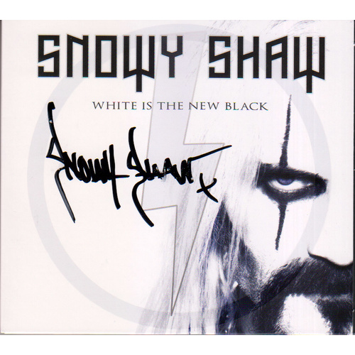 Snowy Shaw White Is the New Black CD Signed