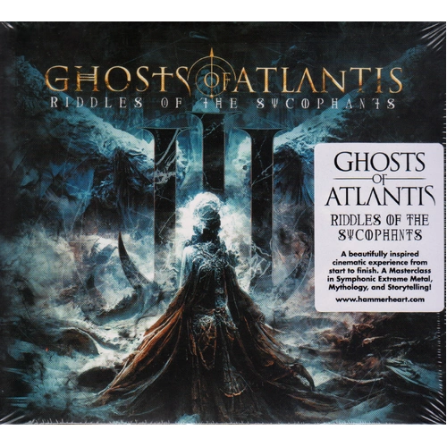 Ghosts Of Atlantis Riddles Of The Sycophants CD Digipak