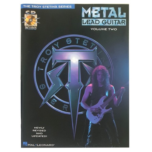 Metal Lead Guitar Volume 2 Troy Stetina Book CD