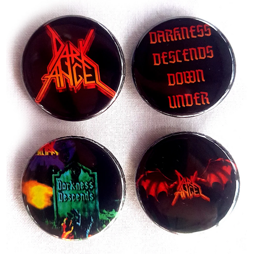 Dark Angel Button Badge Pack