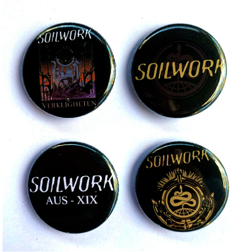 Soilwork Button Badge Pack