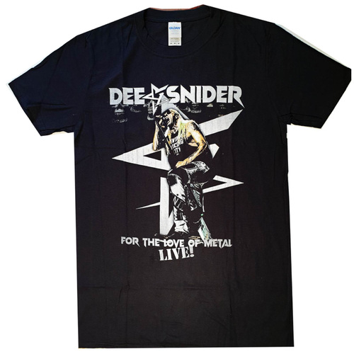 Dee Snider For The Love Of Metal Live Shirt [Size: M]