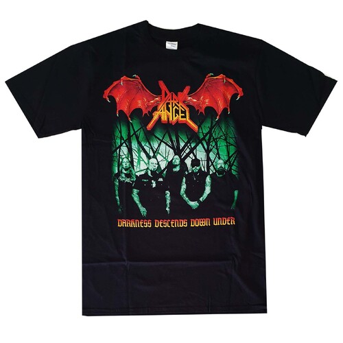 Dark Angel Darkness Descends Down Under Australian Tour Shirt [Size: S]