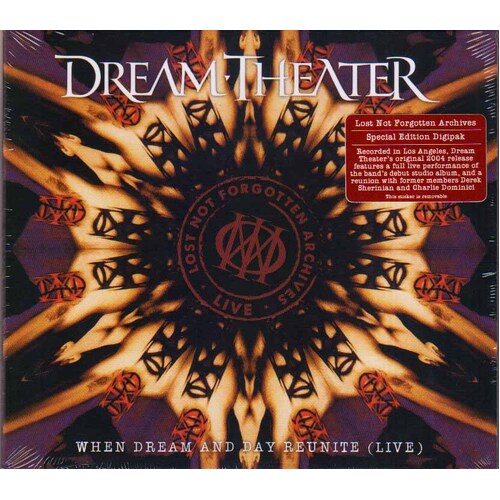 Dream Theater When Dream And Day Reunite Live CD Digipak