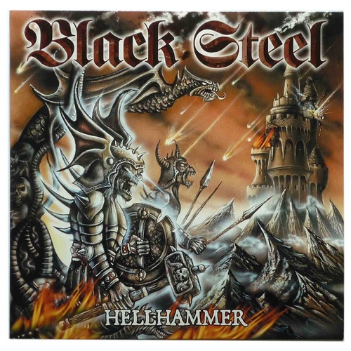 Black Steel Hellhammer LP Limited Numbered Edition