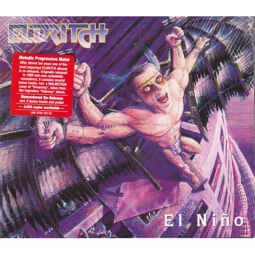 Eldritch El Nino CD Remastered Ltd Edition Slipcase