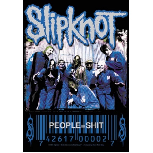 Slipknot People = Shit Fabric Poster Flag