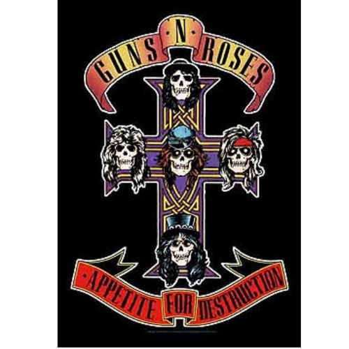 Guns N Roses Appetite For Destruction Poster Flag