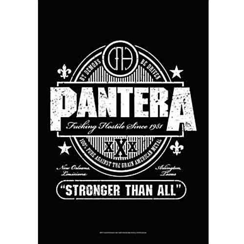 Pantera Beer Label Poster Flag