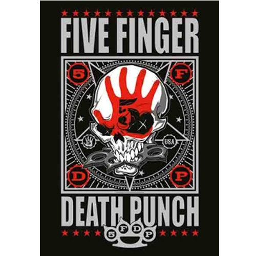 Five Finger Death Punchagram Poster Flag
