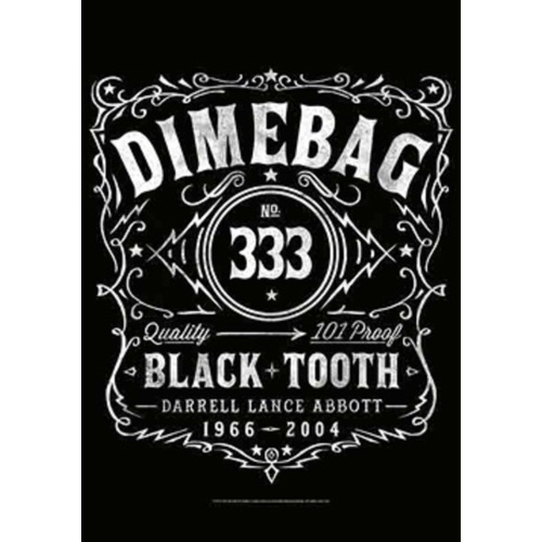 Pantera Dimebag Beer Label Poster Flag