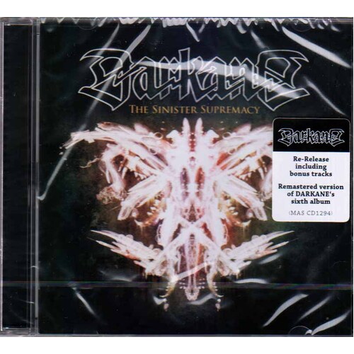Darkane The Sinister Supremacy CD Remastered Reissue