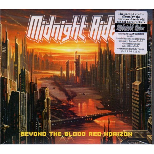 Midnight Rider Beyond The Blood Red Horizon CD Digipak