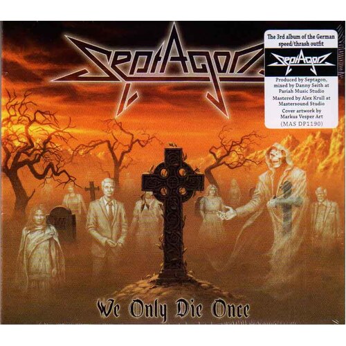 Septagon We Only Die Once CD Digipak