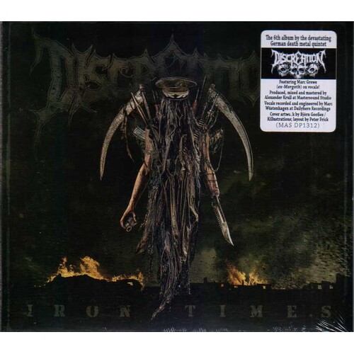 Discreation Iron Times CD Digipak