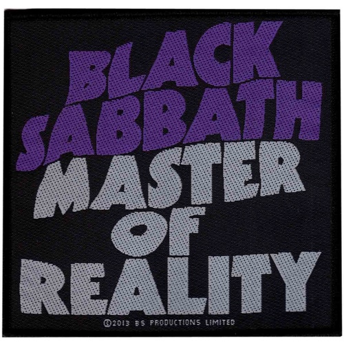 Black Sabbath Master Of Reality Patch