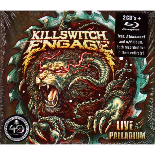 Killswitch Engage Live At The Palladium 2 CD Blu-Ray