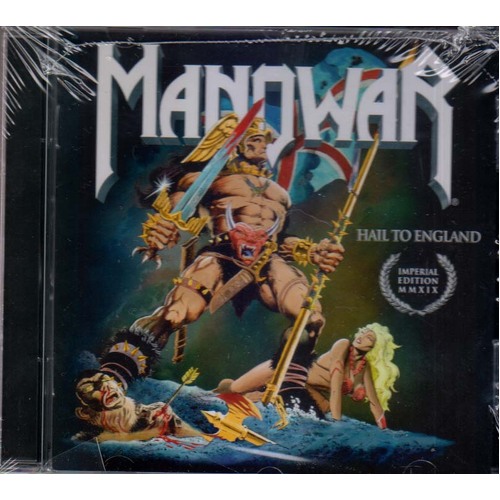 Manowar Hail To England CD Imperial Edition