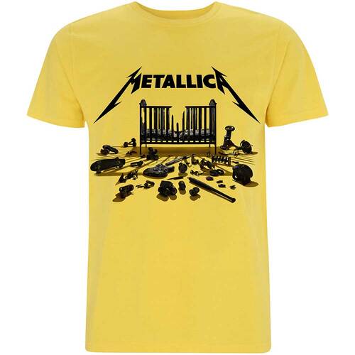Metallica 72 Seasons Album Cover Yellow Shirt [Size: M]