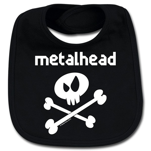 Metalhead Baby Bib