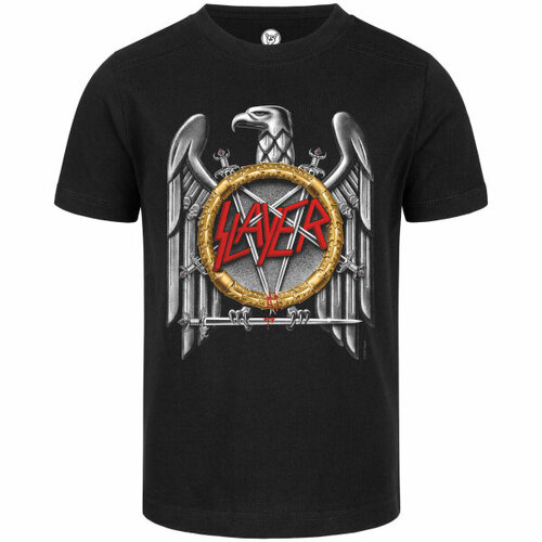 Slayer Silver Eagle Kids Organic T-shirt 2-15 Years [Size: 128 (8 years)]