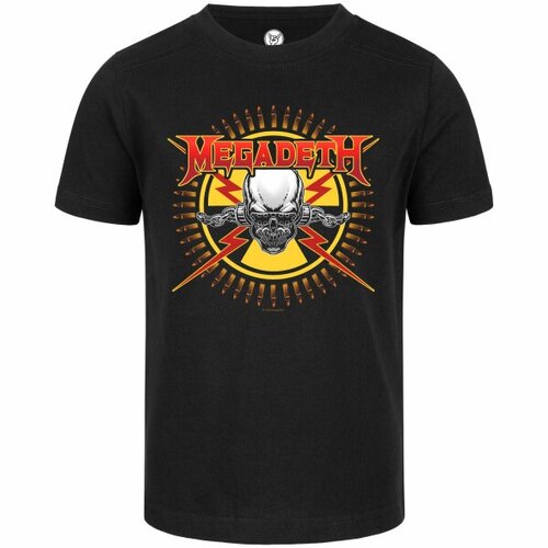 Megadeth Skull & Bullets Kids T-shirt 2-12 Years [Size: 128 (8 years)]