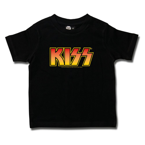 Kiss Colour Logo Kids Shirt [Size: 140 (10-11 years)]