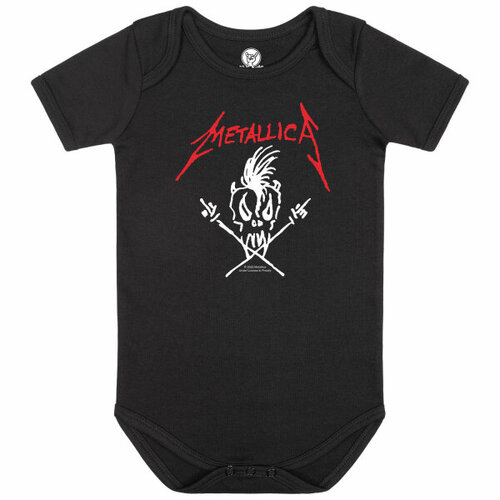Metallica Scary Guy Baby Bodysuit [Size: 68/74 (6–12 months)]