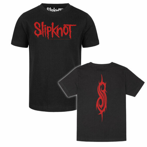 Slipknot Logo Kids Organic T-shirt 2-15 Years [Size: 104 (4-5 years)]