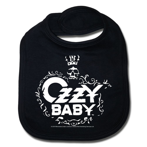 Ozzy Osbourne Ozzy Baby Bib