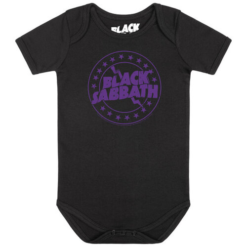 Black Sabbath Emblem Baby Organic Bodysuit [Size: Black 56-62 (0–6 months)]