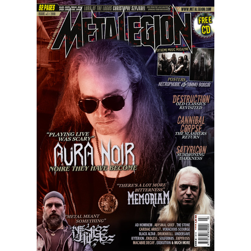 Metalegion Magazine Issue 3 + Bonus CD