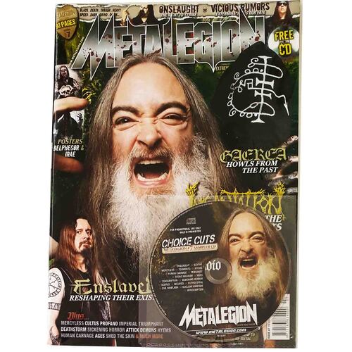 Metalegion Magazine Issue 7 + Bonus CD