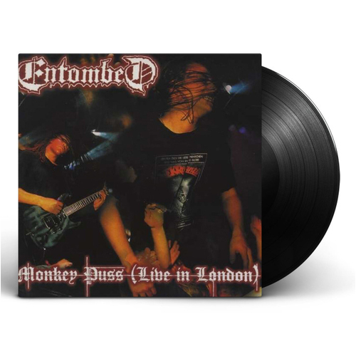 Entombed Monkey Puss Live In London LP Vinyl Record