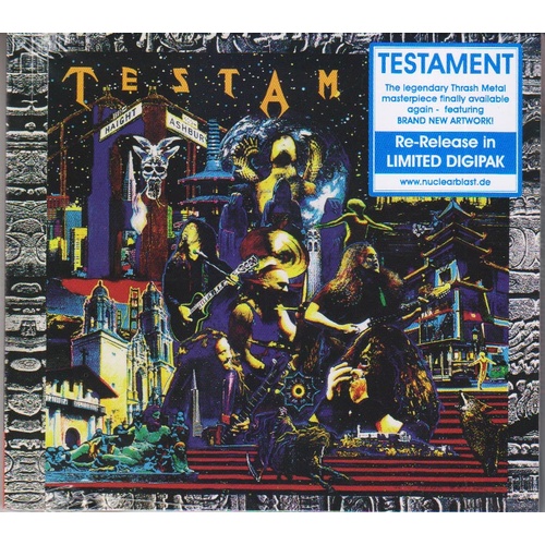 Testament Live At The Fillmore Reissue CD Digipak