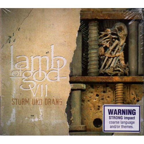 Lamb Of God VII Sturm Und Drang CD Limited Edition Digipak