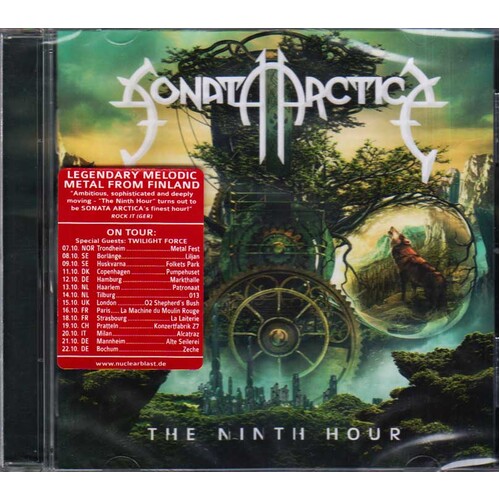Sonata Arctica The Ninth Hour CD